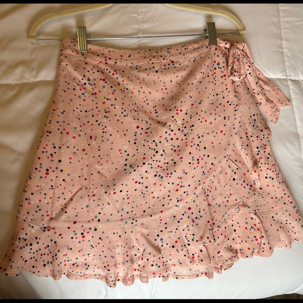 Polka Dot ruffled skirt